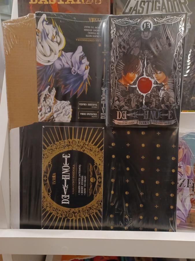 DEATH NOTE 13 HOW TO READ + CAJA CONTENEDORA + DATABOOK