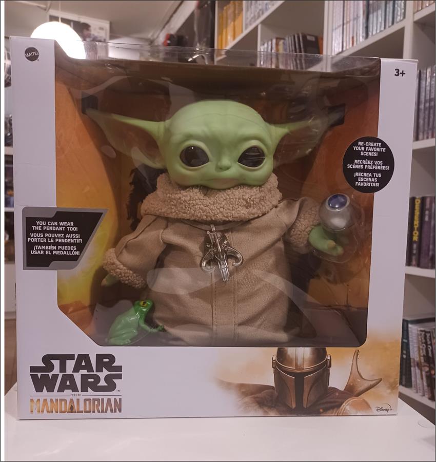 Star Wars The Grogu The Mandalorian con 4 accesorios 12"