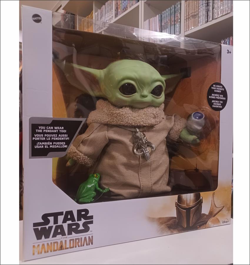Star Wars The Grogu The Mandalorian con 4 accesorios 12"
