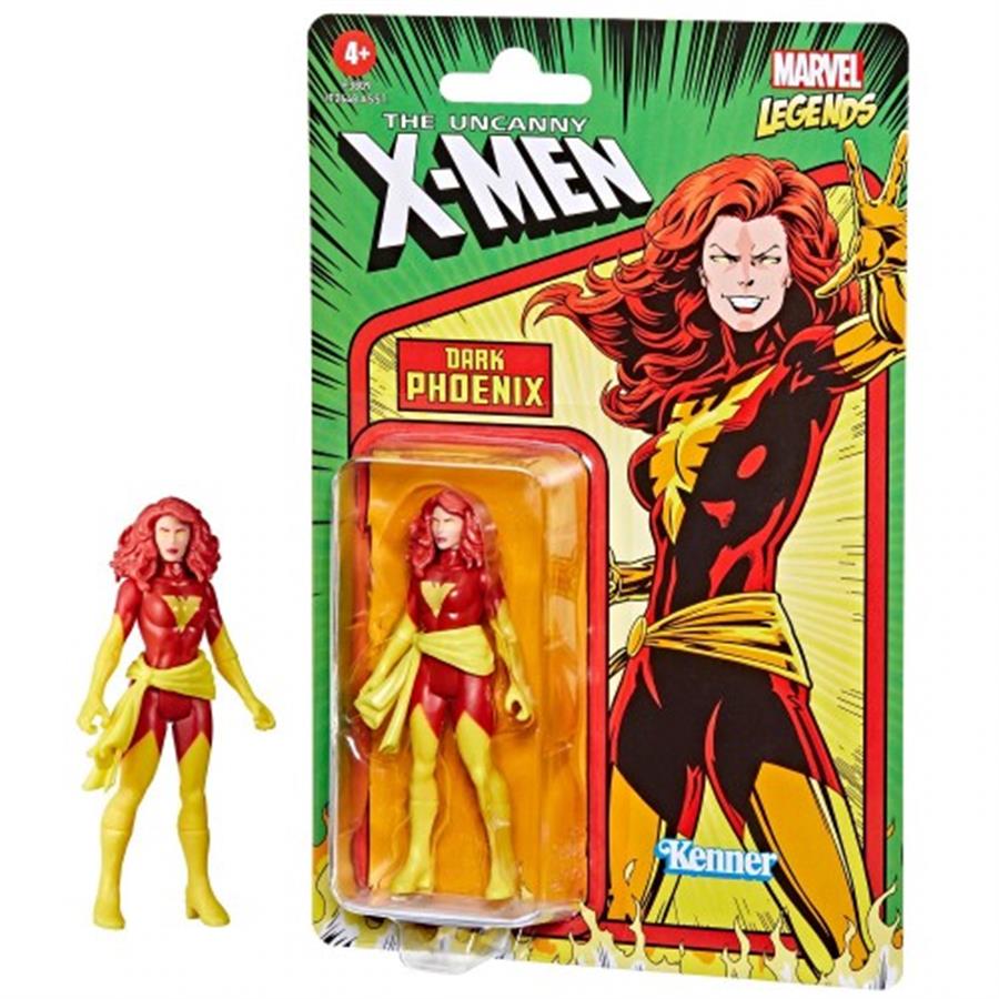 MARVEL LEGENDS RETRO DARK PHOENIX KENNER HASBRO 3,75"