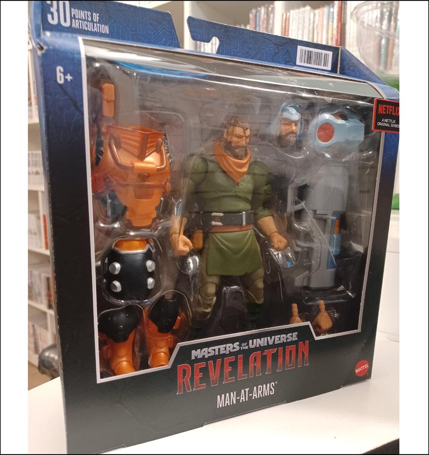 MOTU  Man-At-Arms 7 Pulgadas Masters of the Universe Revelation